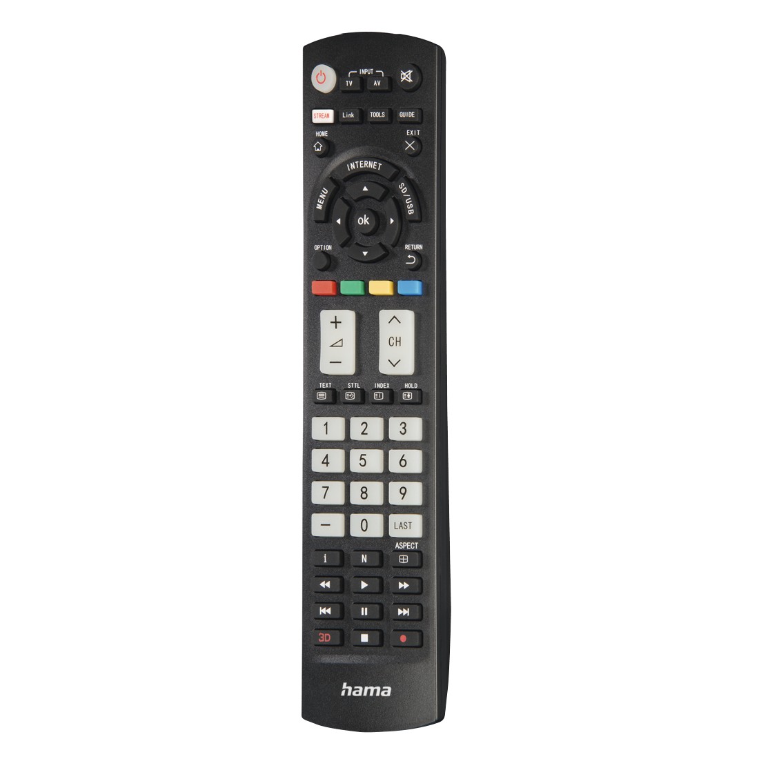 Mando a distancia para televisor Hama 00221064 HOME universal para Panasonic